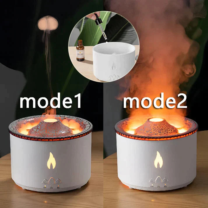 VOLCANO HUMIDIFIER AND AROMA DIFFUSER - Sab Kharedo