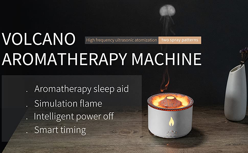 VOLCANO HUMIDIFIER AND AROMA DIFFUSER - Sab Kharedo