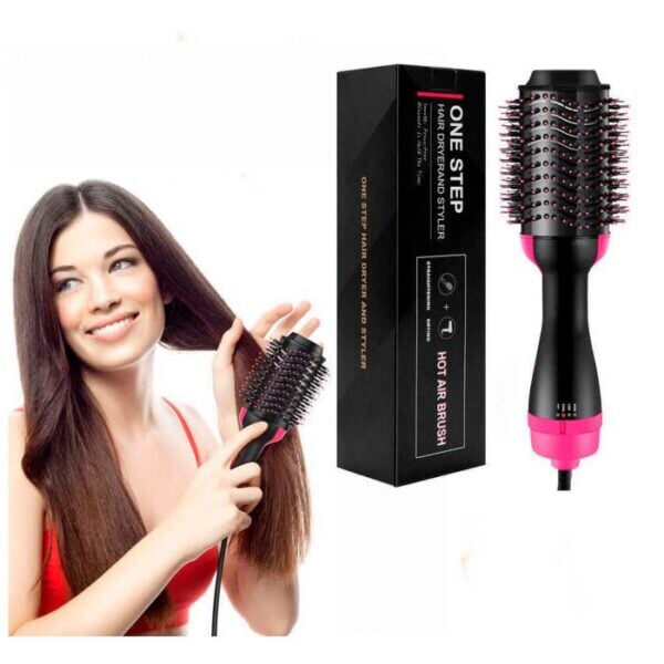 Professional Curler Hair Straightener Hair Dryer Styling Tool Hot Air Brush - Sab Kharedo