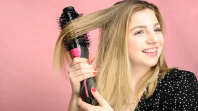 Professional Curler Hair Straightener Hair Dryer Styling Tool Hot Air Brush - Sab Kharedo