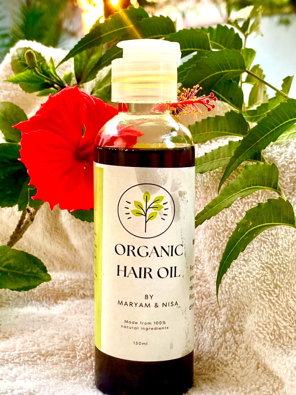 Natural Organic Harbel Oil by Maryam & Nisa