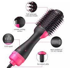 Professional Curler Hair Straightener Hair Dryer Styling Tool Hot Air Brush - Sab Kharedo